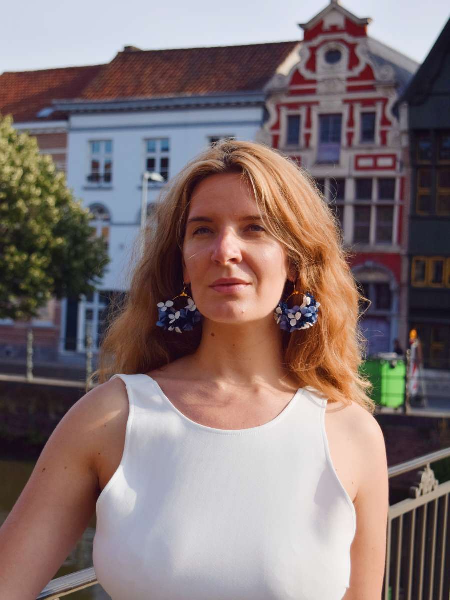 Date Night BLUE - earrings