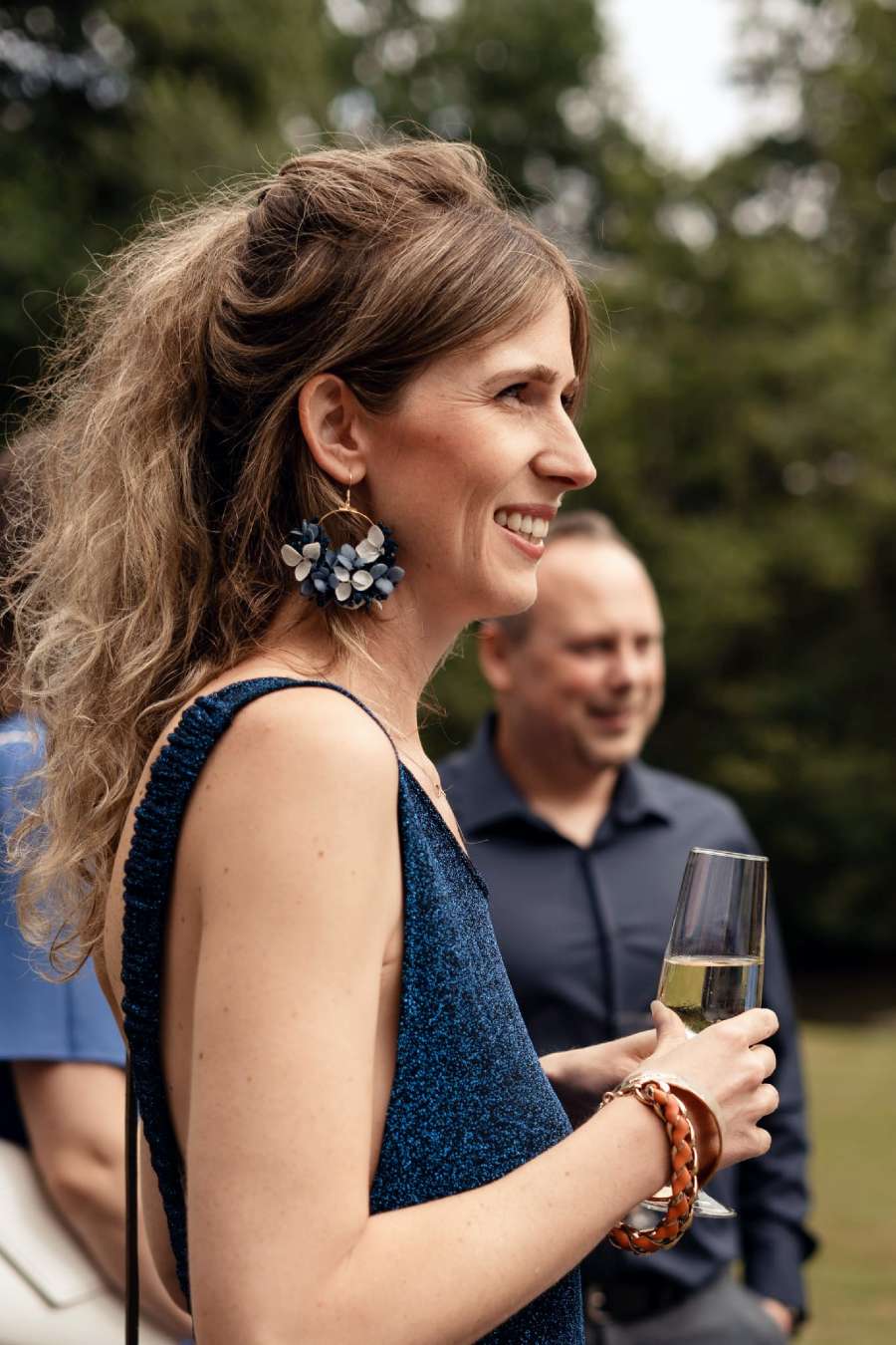 Date Night BLUE - earrings