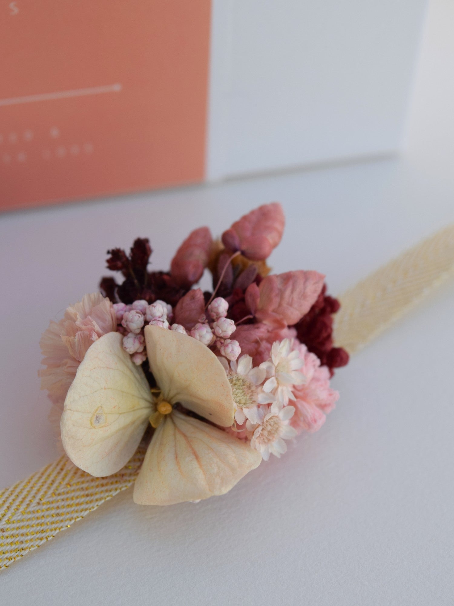 Pink Paradise - wrist corsage children