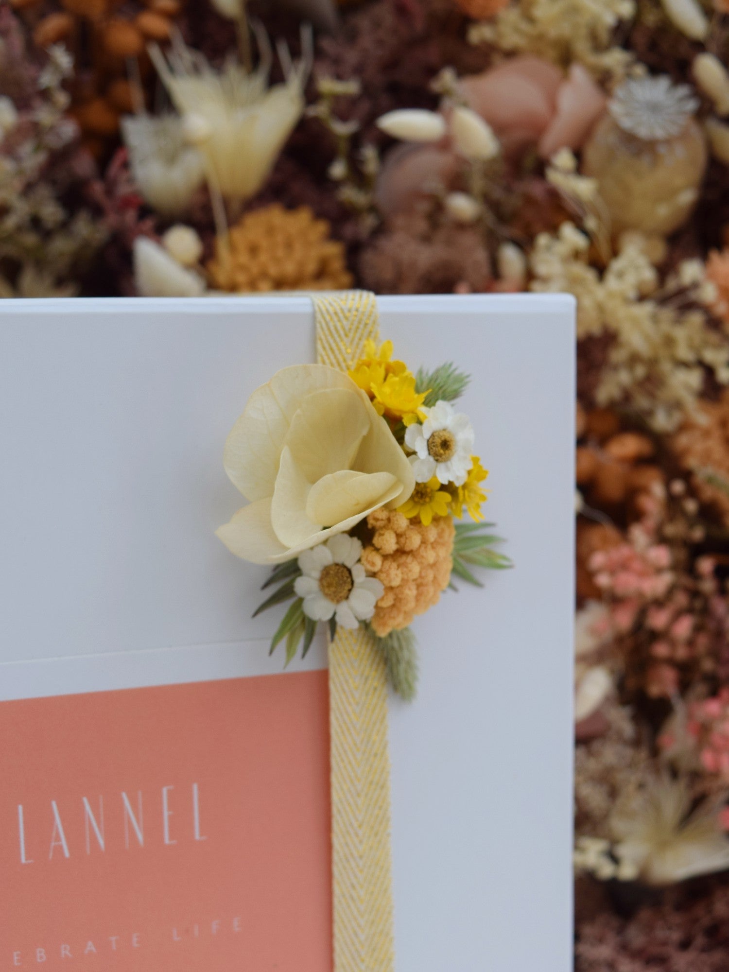 Sunshine - wrist corsage children