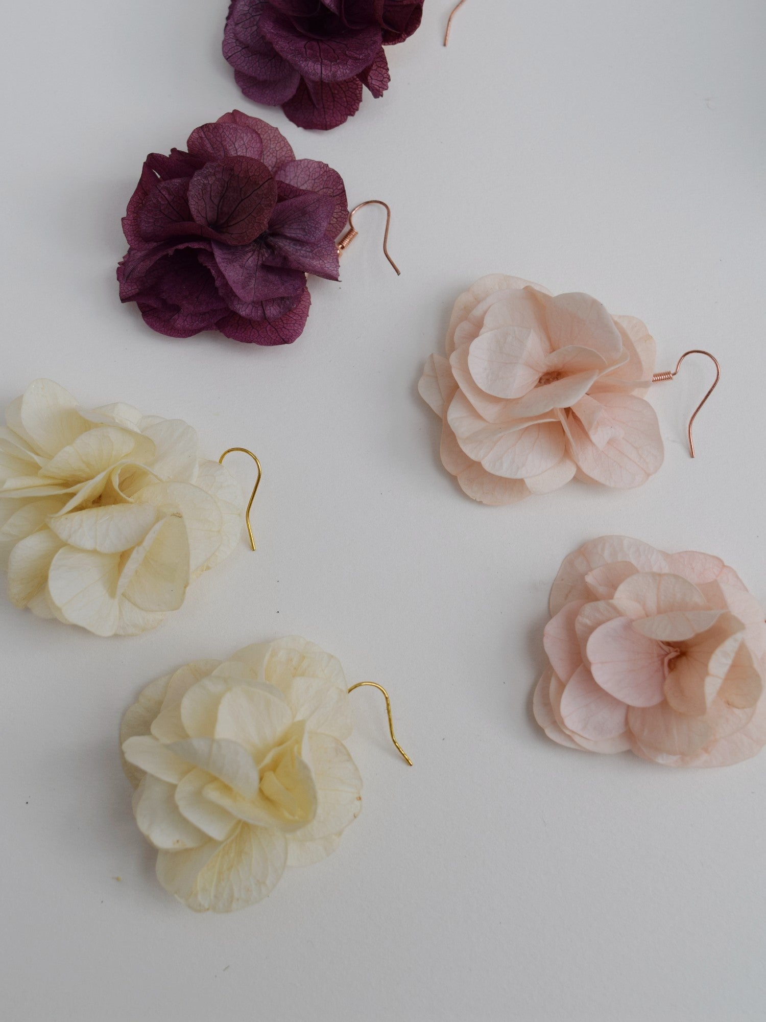Flower Field ROSE - earrings