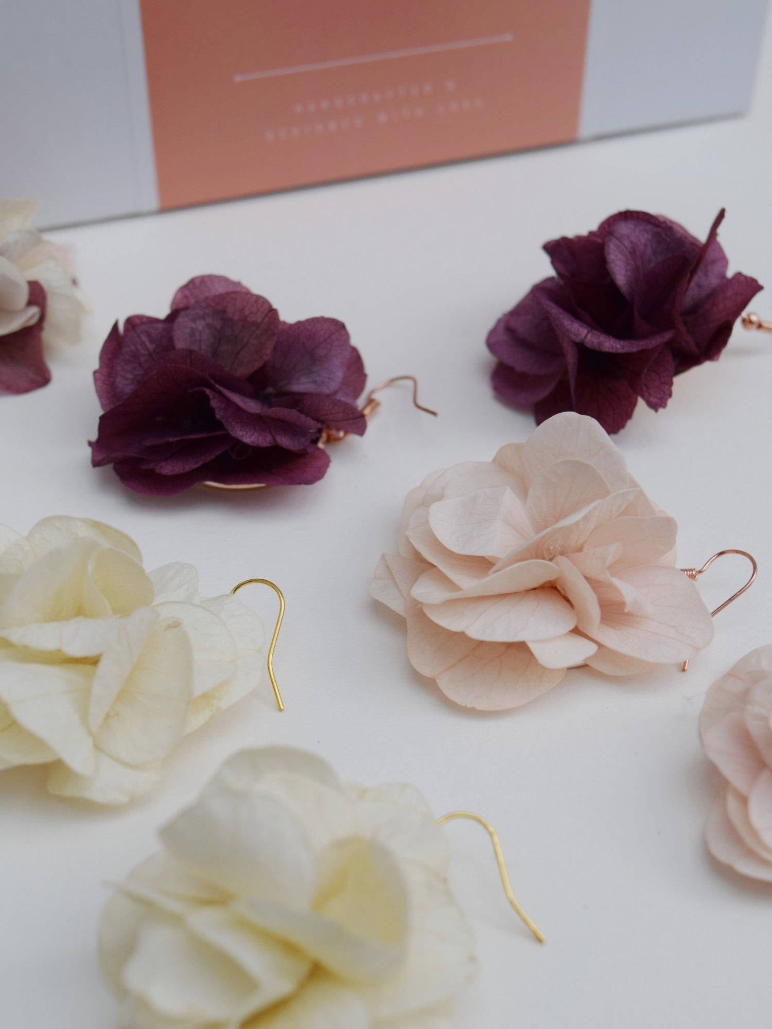 Flower Field ROSE - earrings