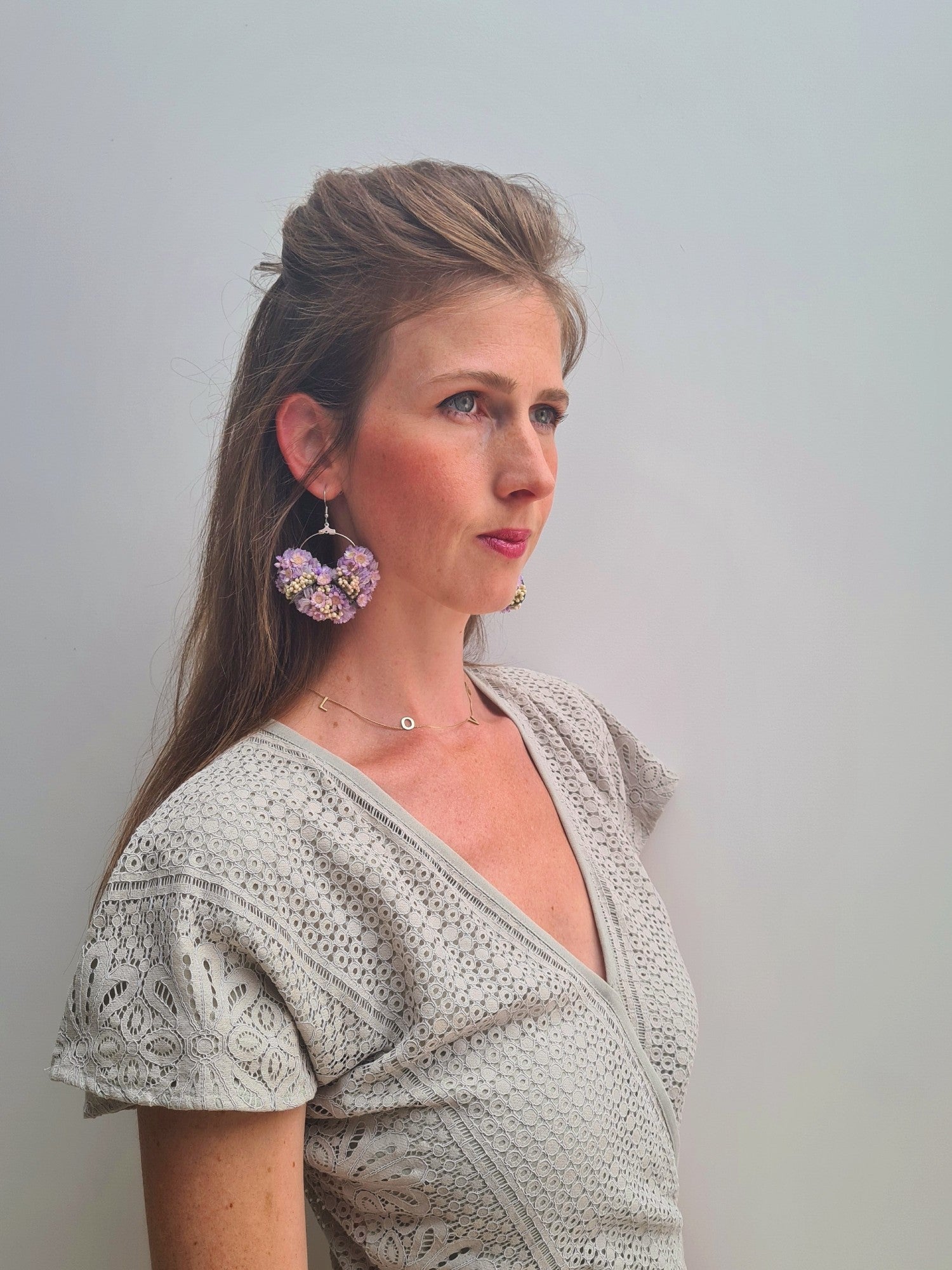 Holy Cow MAUVE - earrings