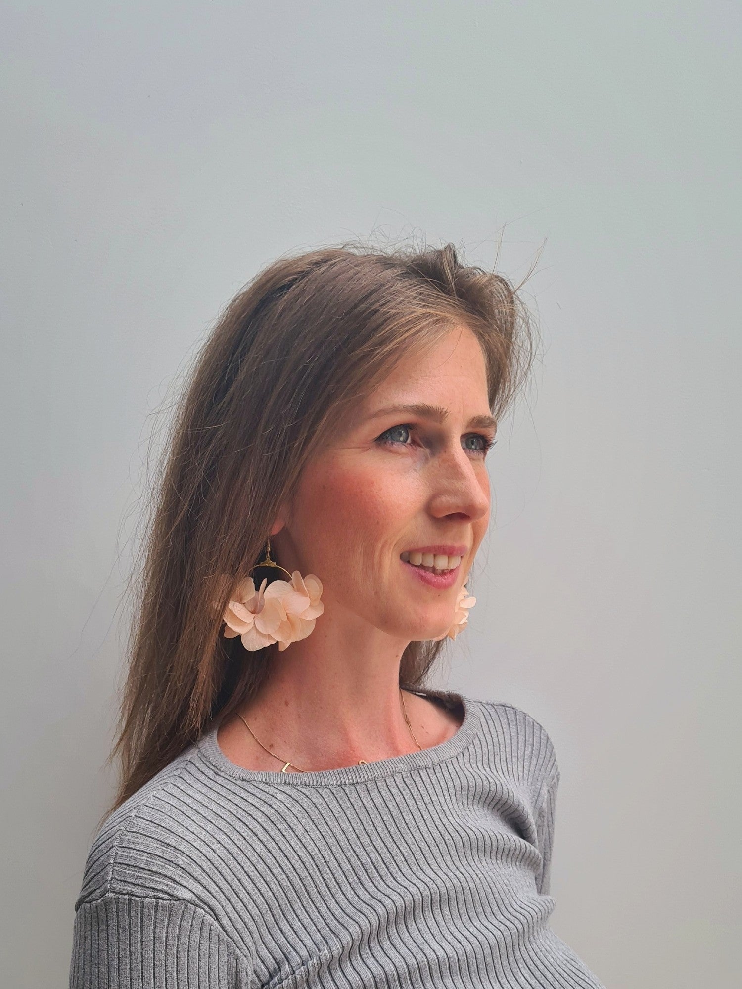 Flower Garden ROOS - oorbellen