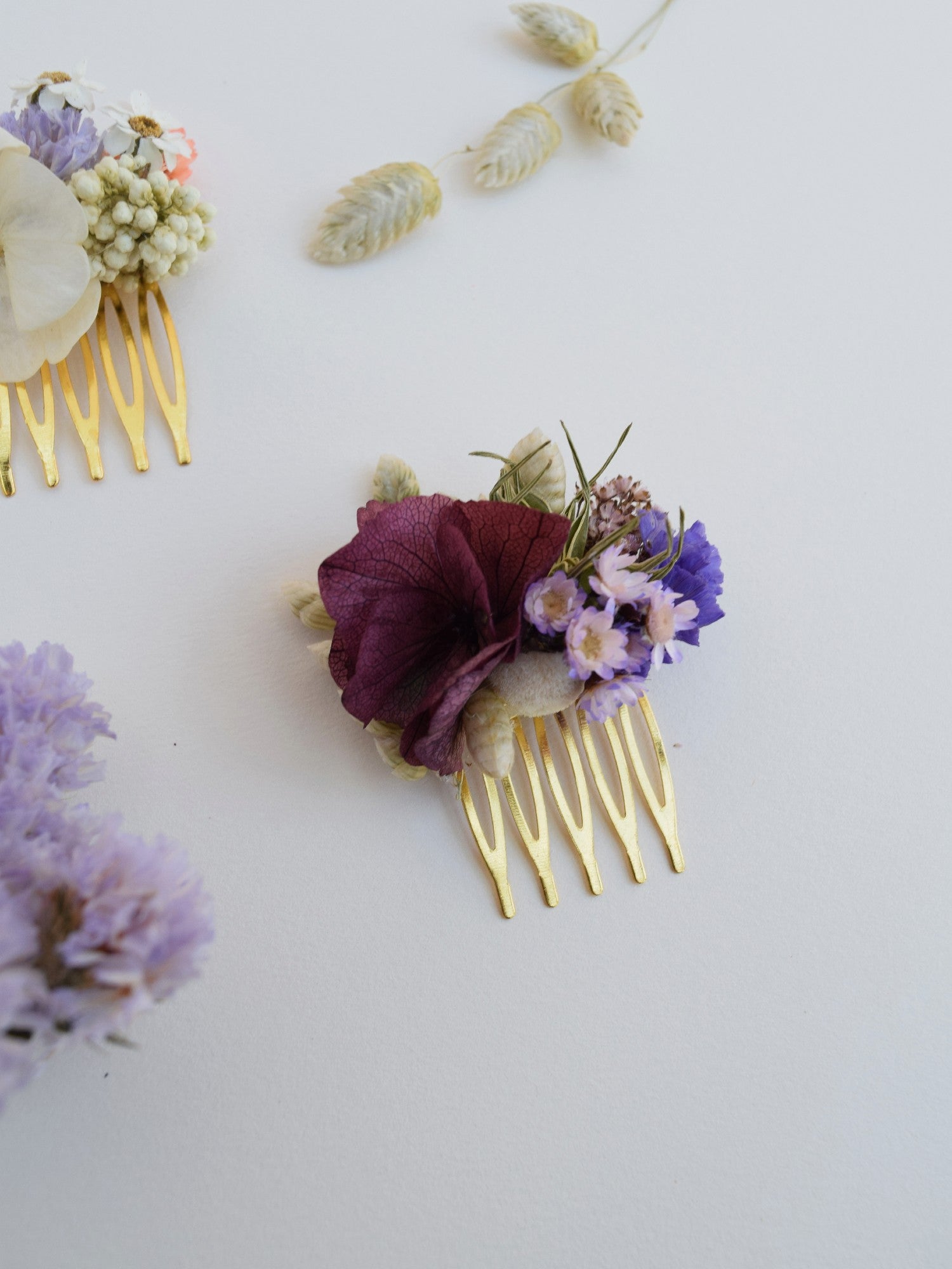 Purple rain - MINI hair comb