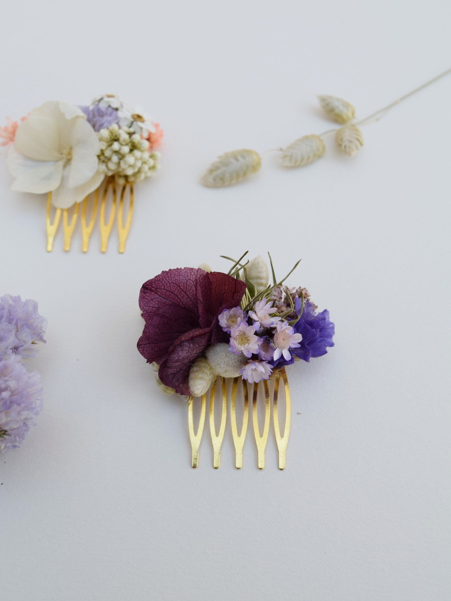 Purple rain - MINI hair comb