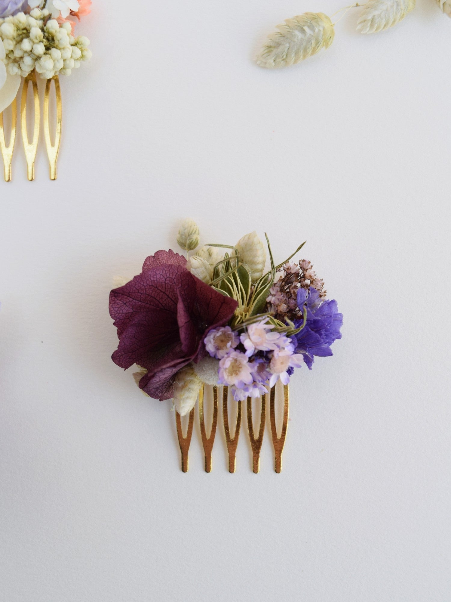 Purple rain - MINI hair comb