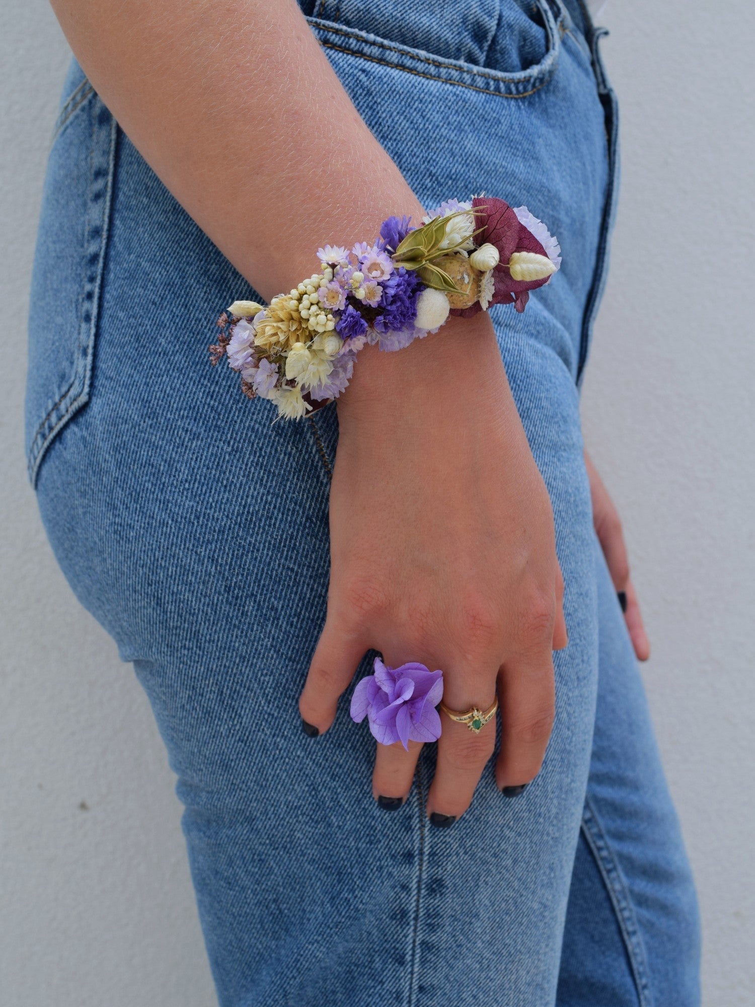 Purple rain - Wrist corsage