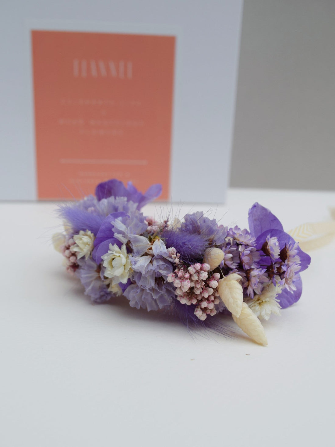 Mauve rain - Wrist corsage
