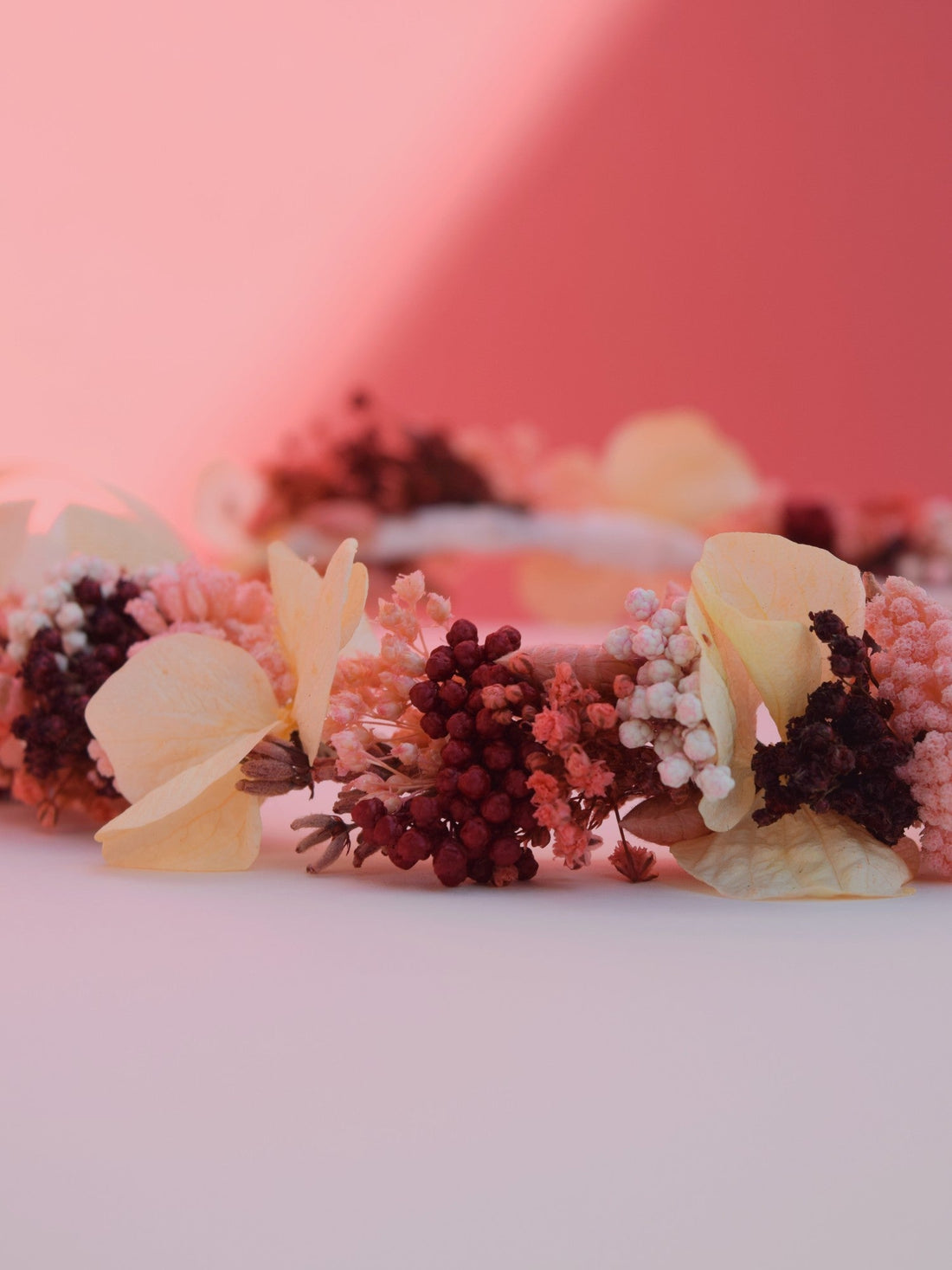 Pink paradise - Flower crown