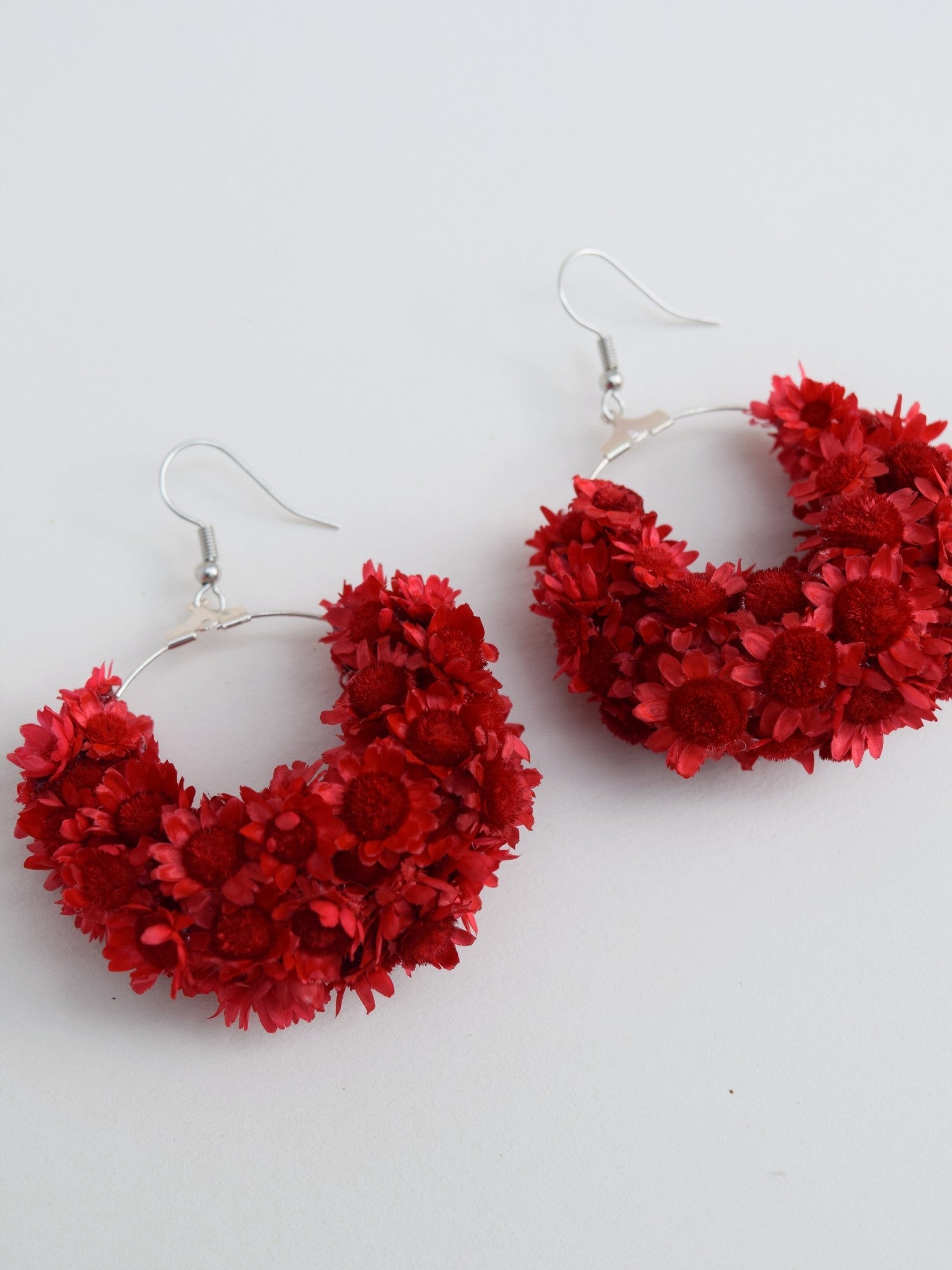 Over the Moon RED - earrings