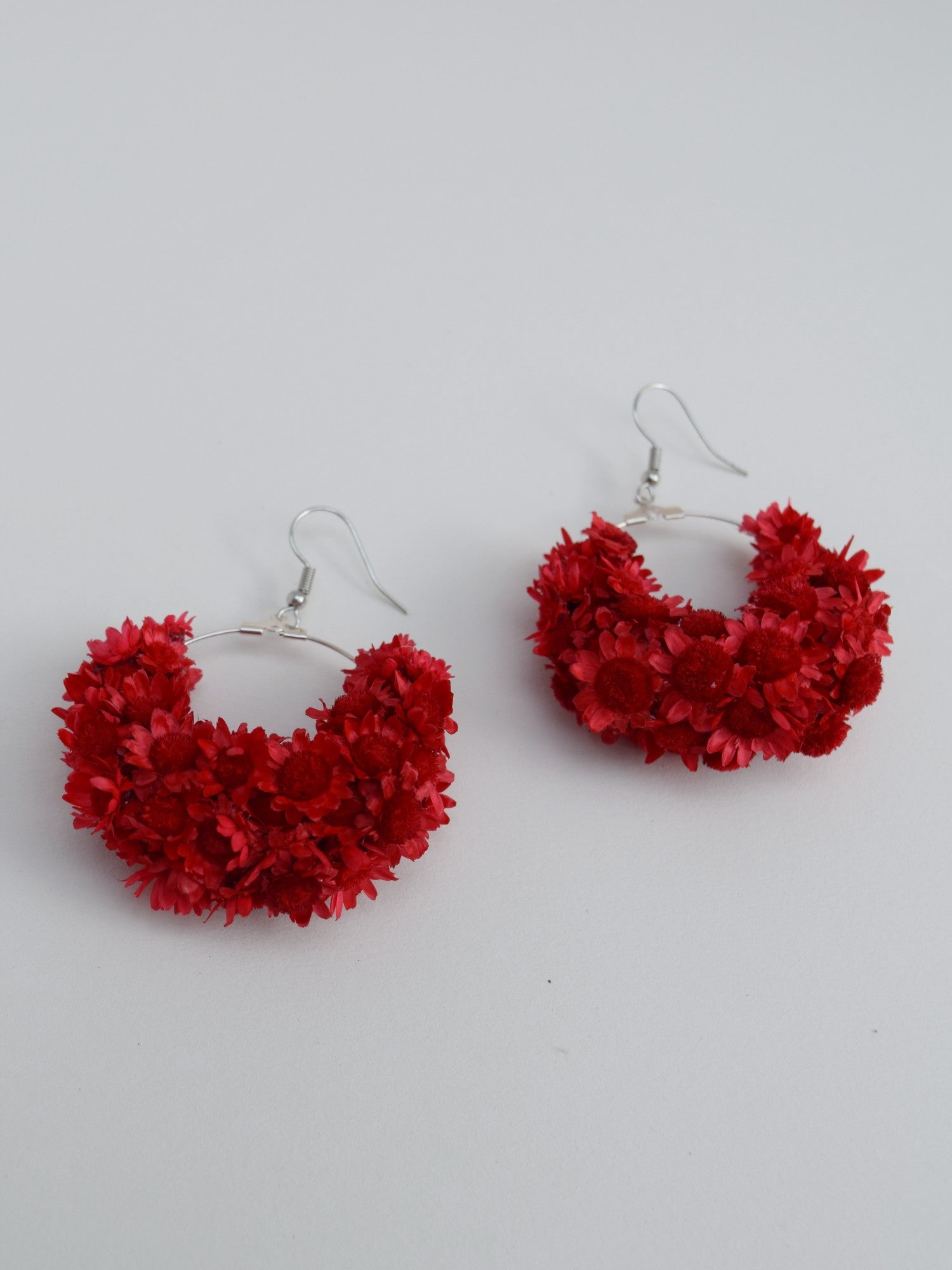 Over the Moon RED - earrings