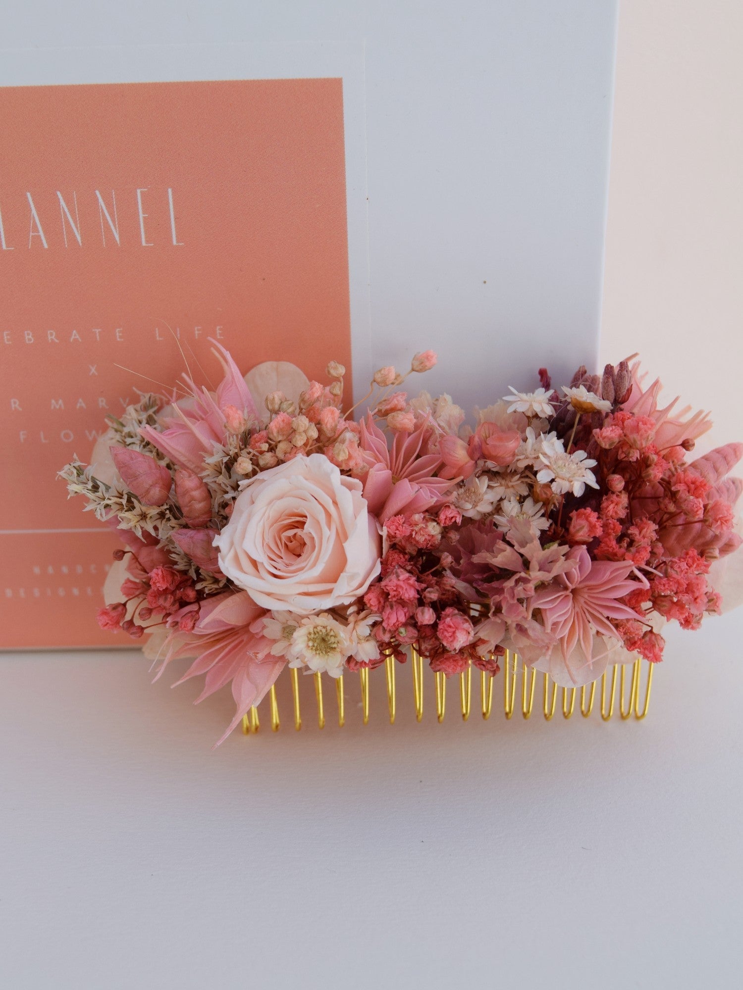 Perfect Pink - MAXI hair comb