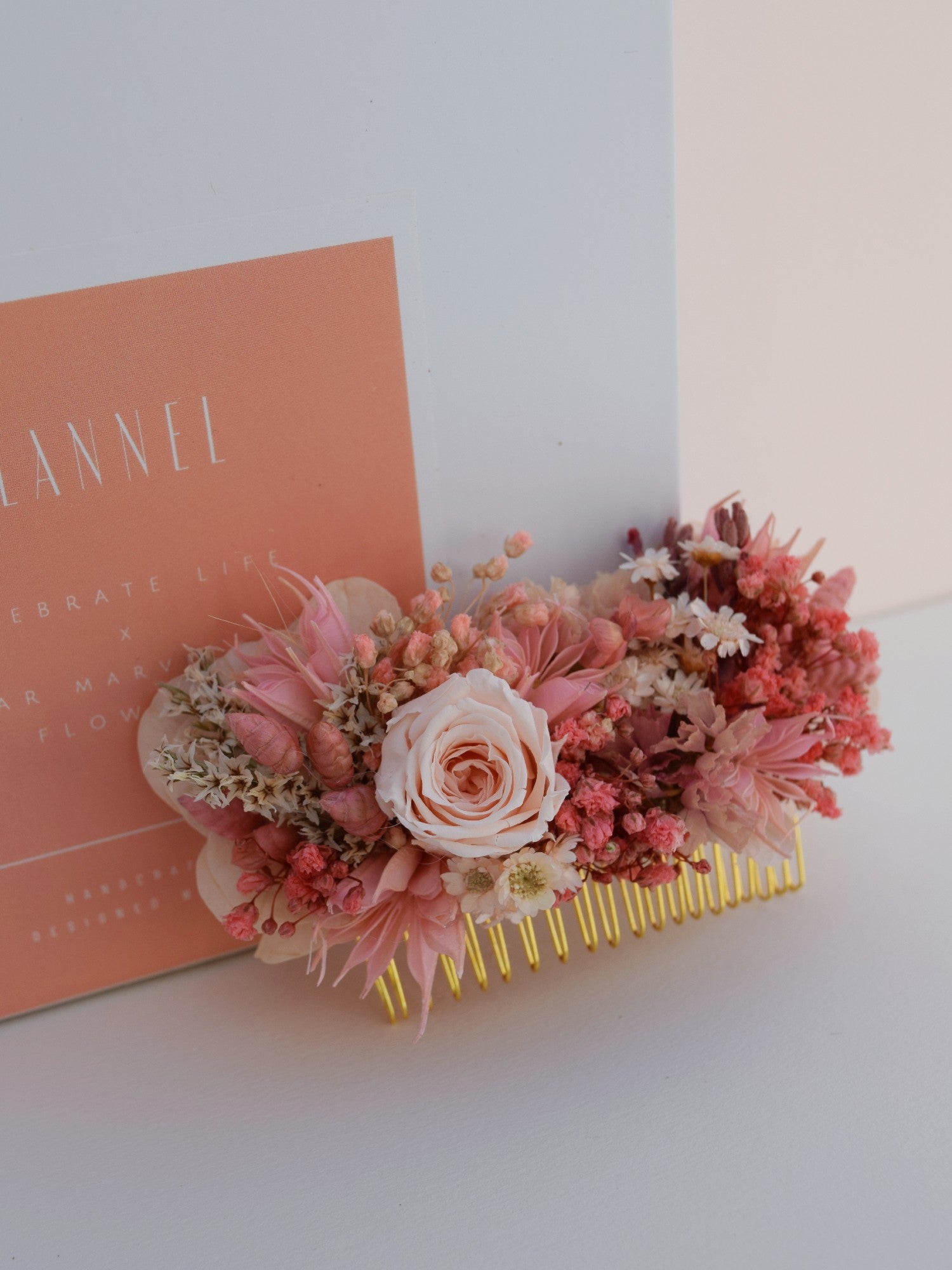 Perfect Pink - MAXI hair comb