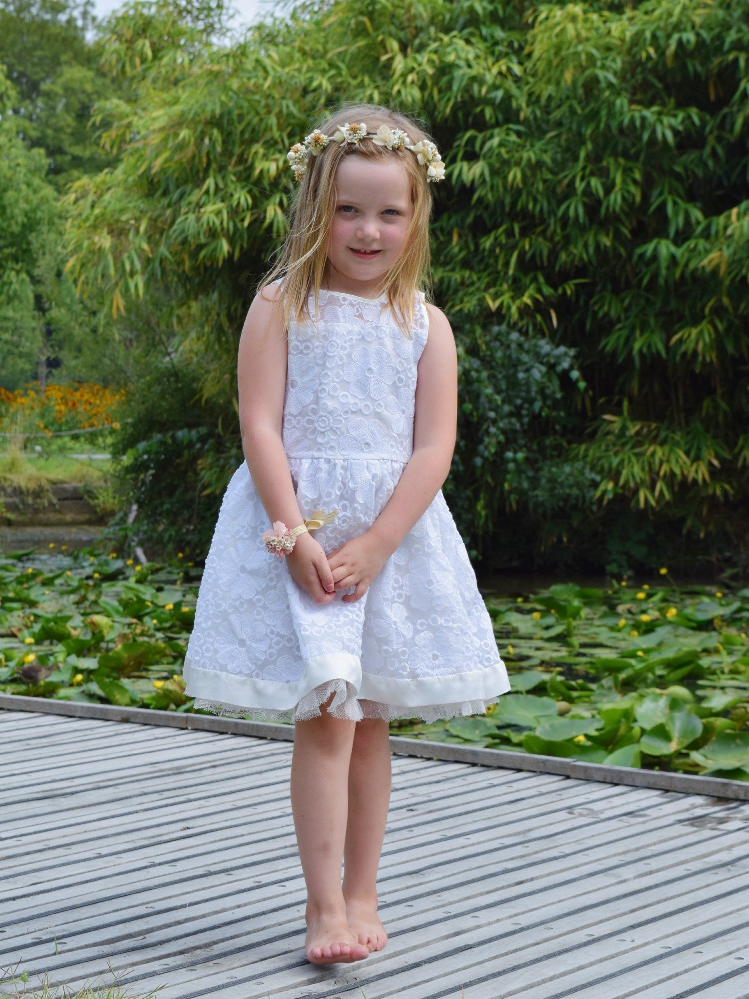 Simone - bloemenkroon kinderen