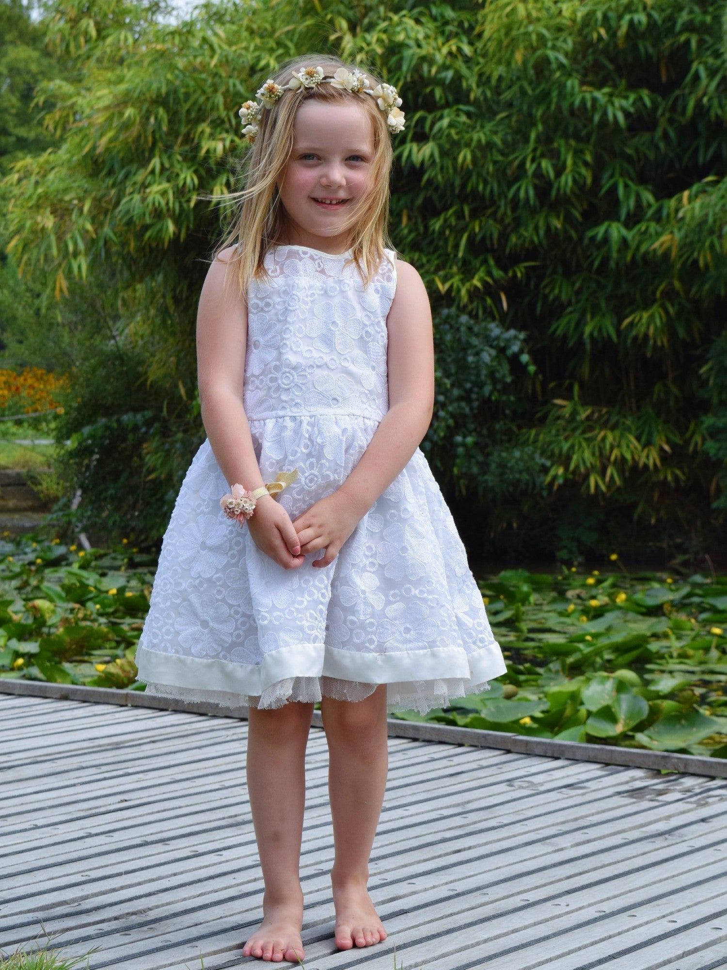 Simone - bloemenkroon kinderen