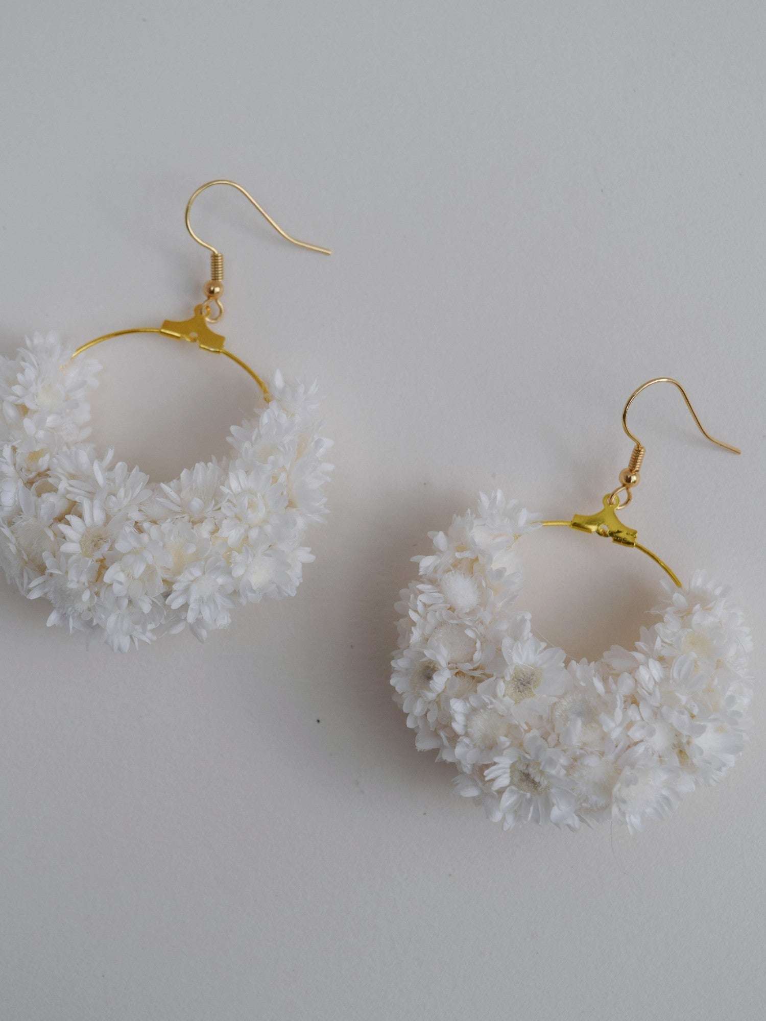 Over the Moon WHITE - earrings