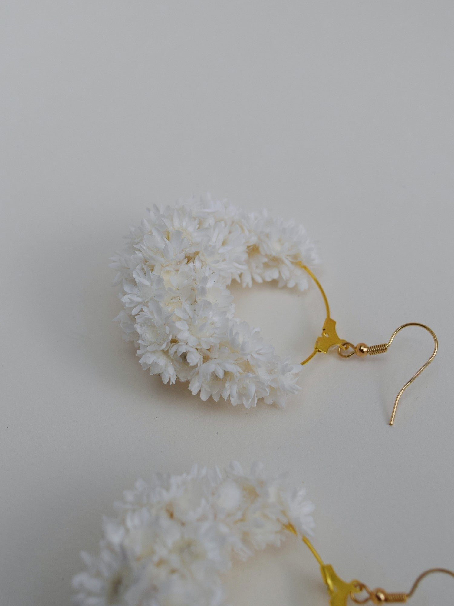 Over the Moon WHITE - earrings