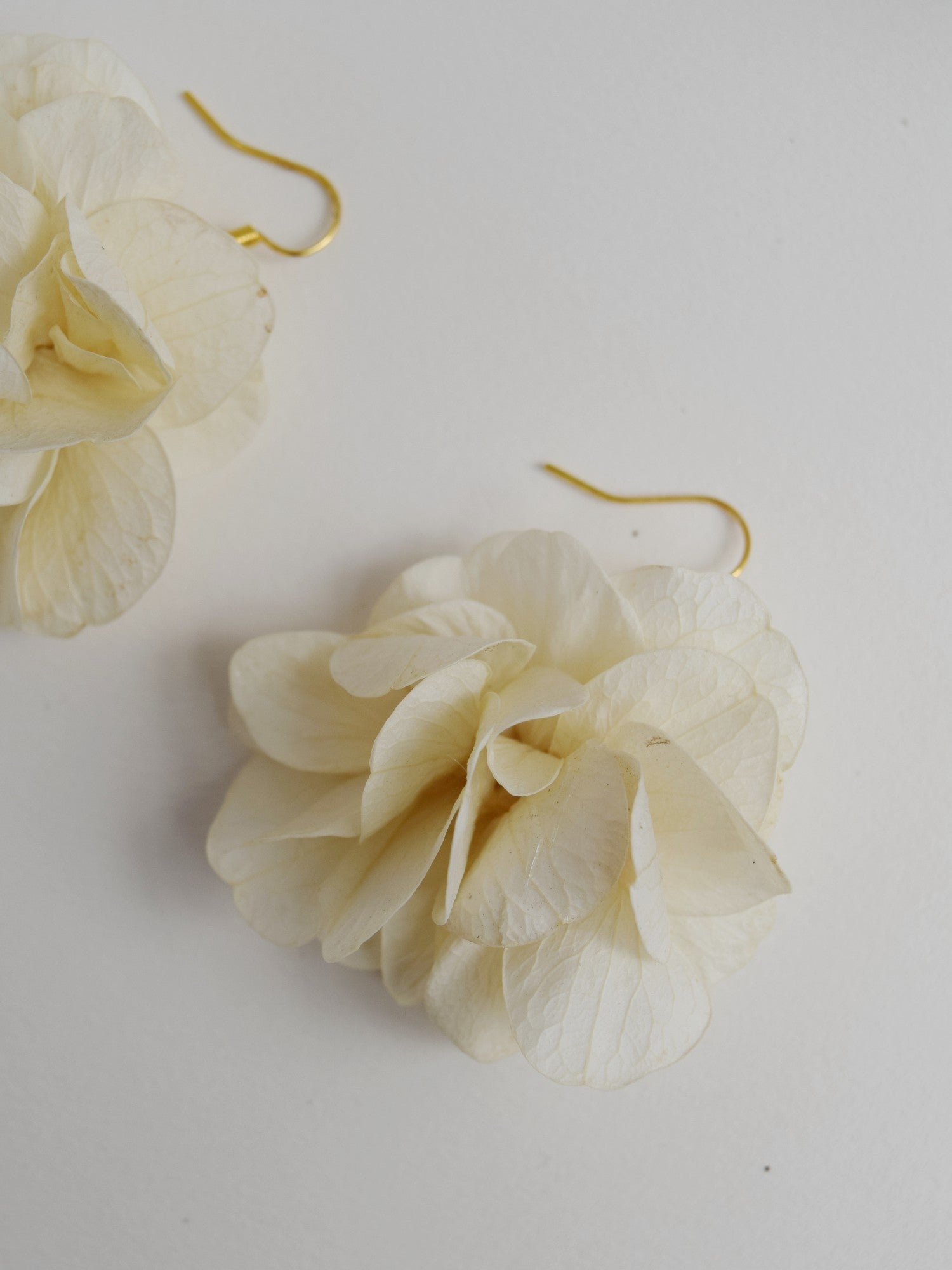 Flower Field WHITE - earrings
