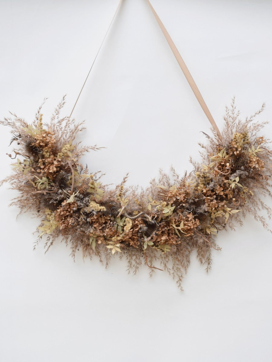 Back to Nature - floral wreath