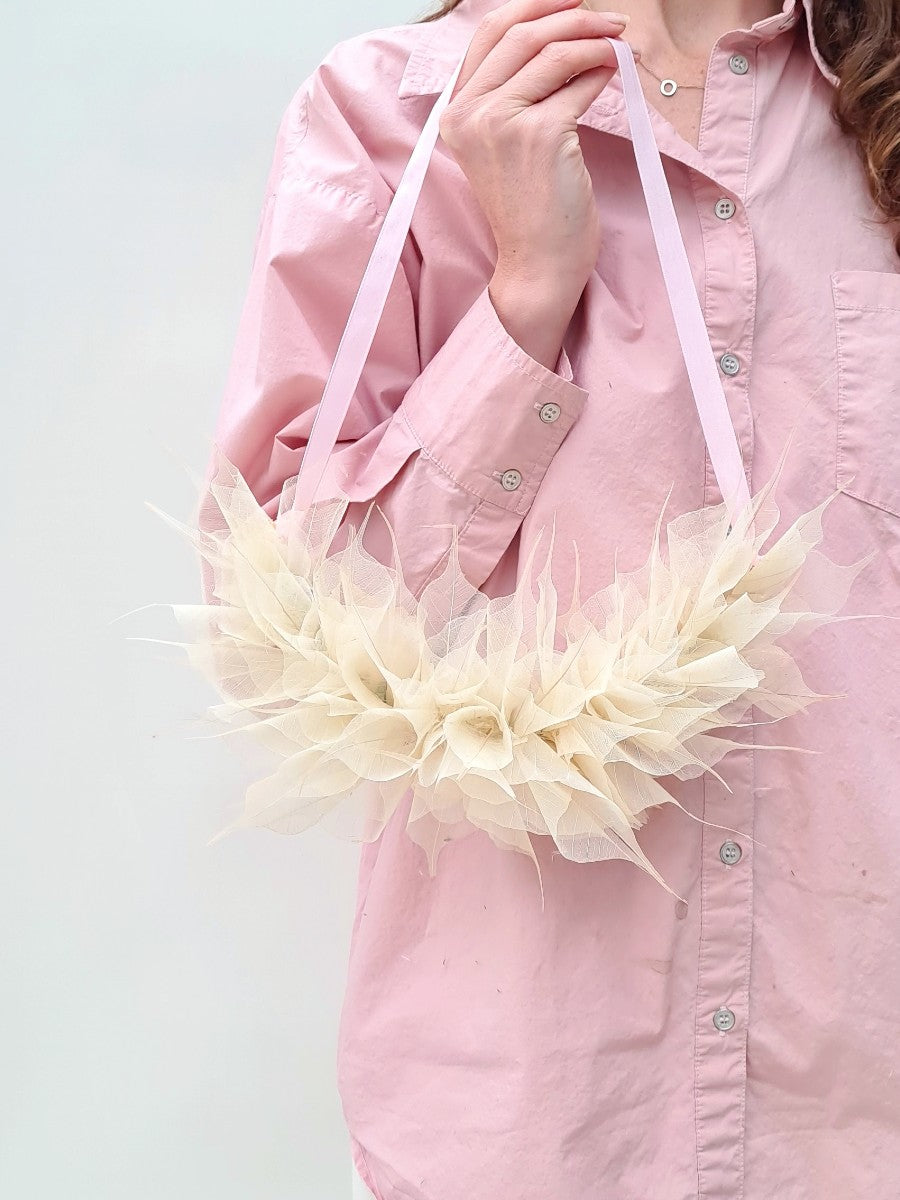 Over the mountains - mini floral wreath