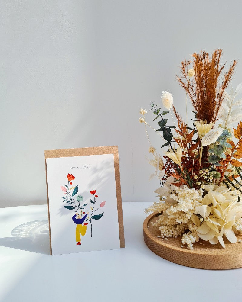 get WELL soon - Card