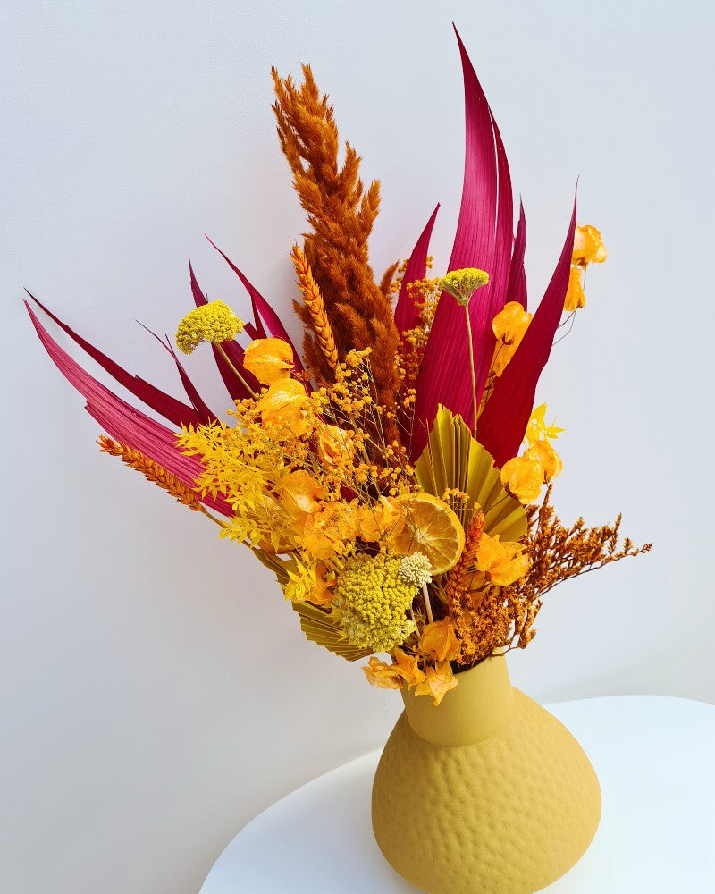 Mimosa vase
