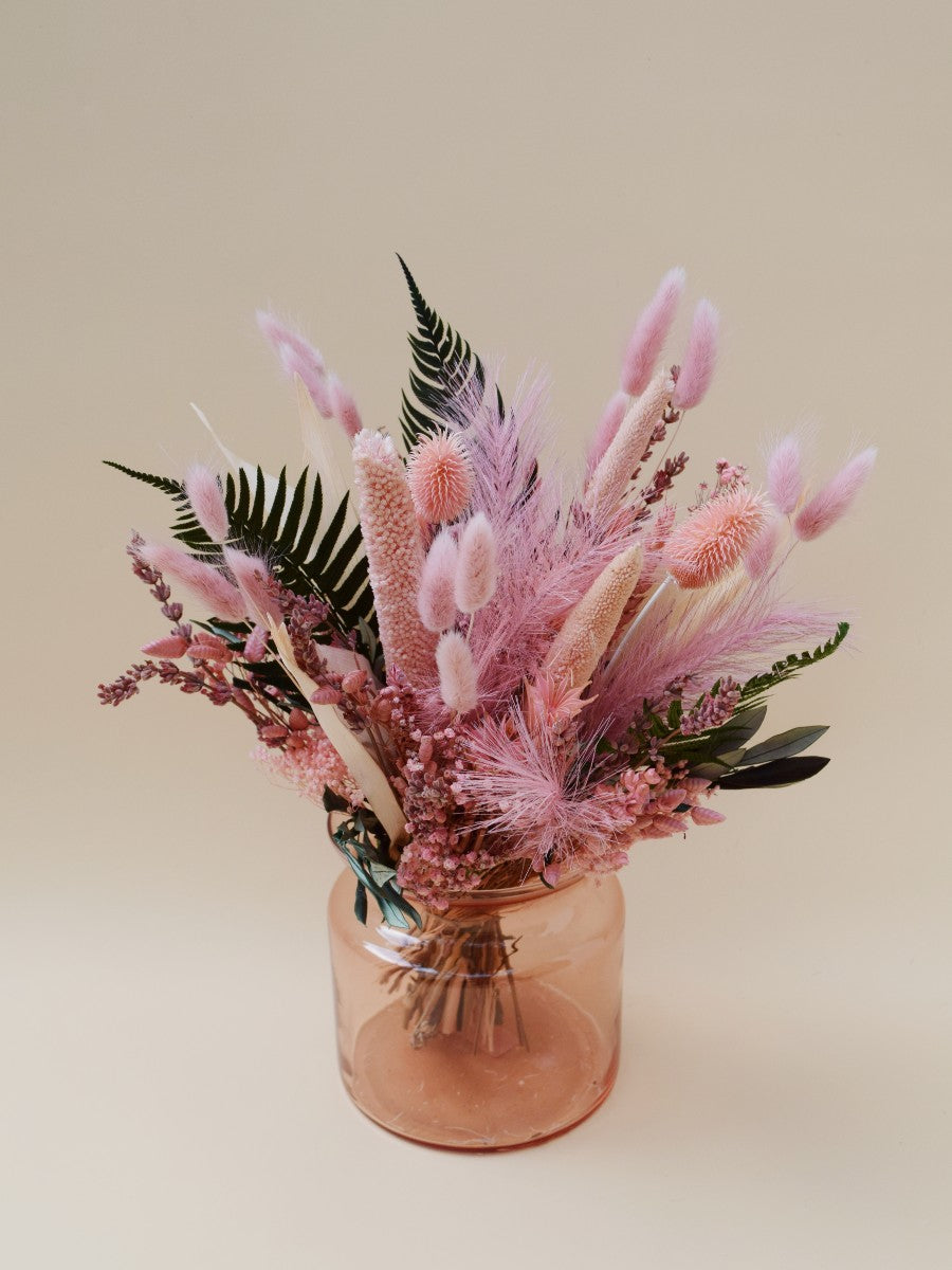 Dirty Pink vase - low