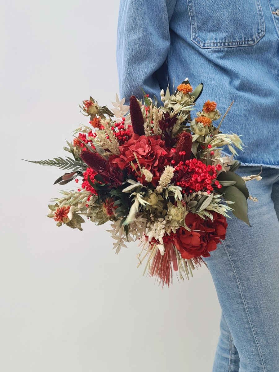 Dried flowers bouquet Dana - Cancer