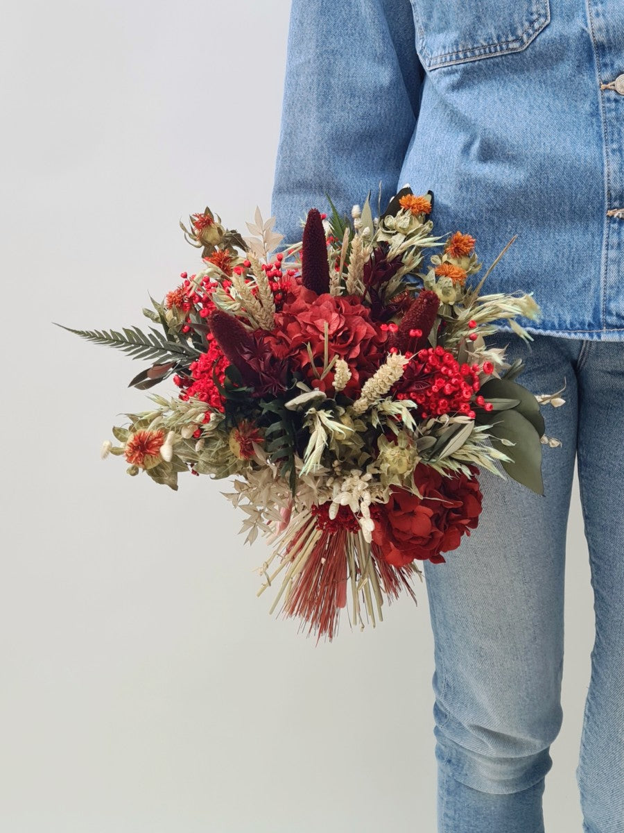 Dried flowers bouquet Dana - Cancer