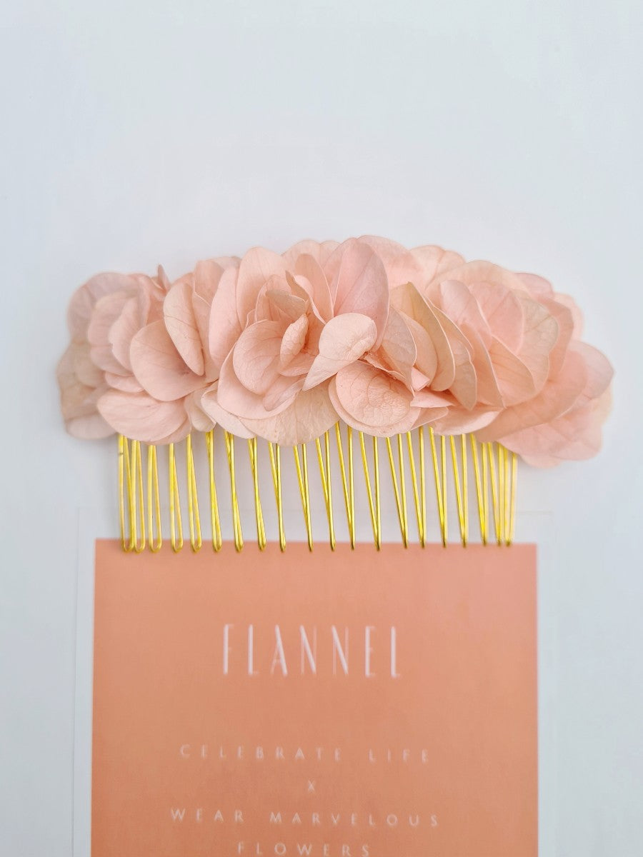 Monochrome Pink - MAXI hair comb