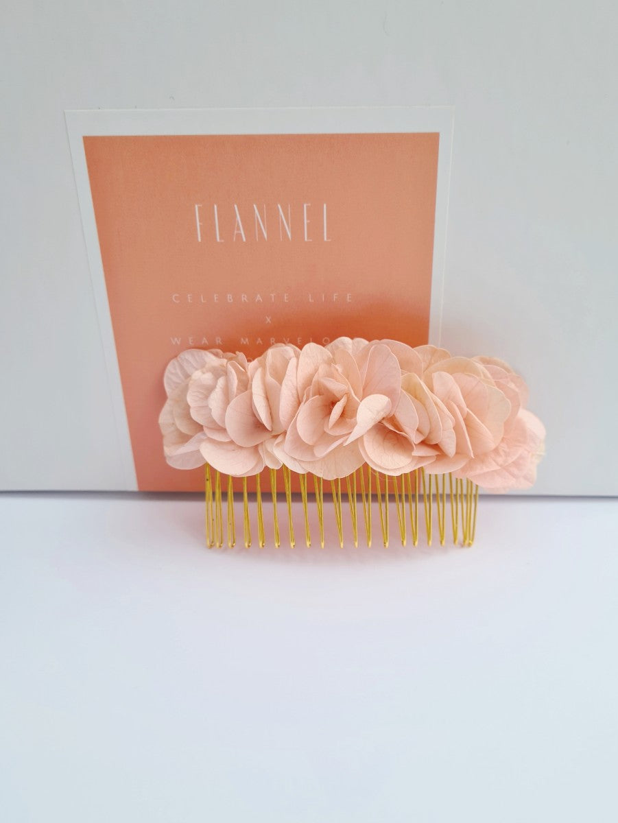 Monochrome Pink - MAXI hair comb