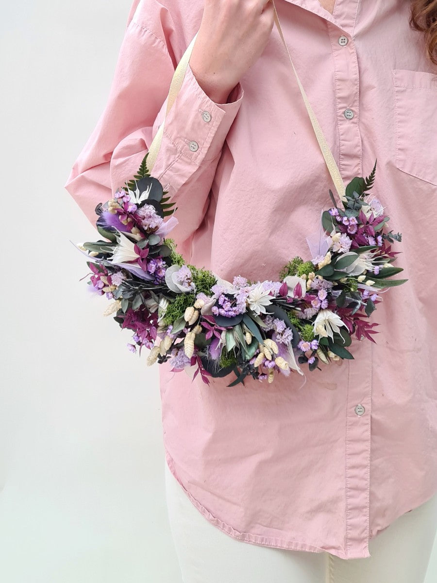 Forest Walk - flower wreath