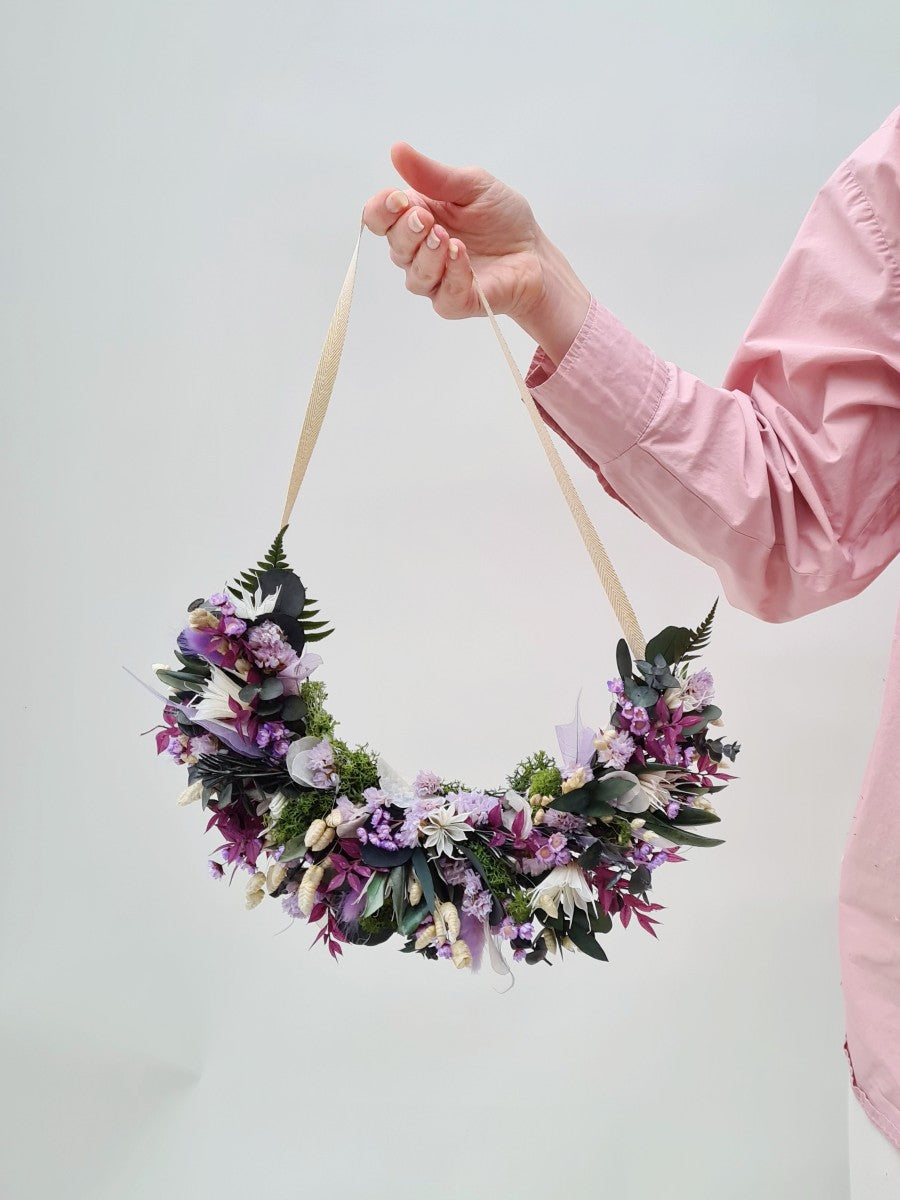Forest Walk - flower wreath