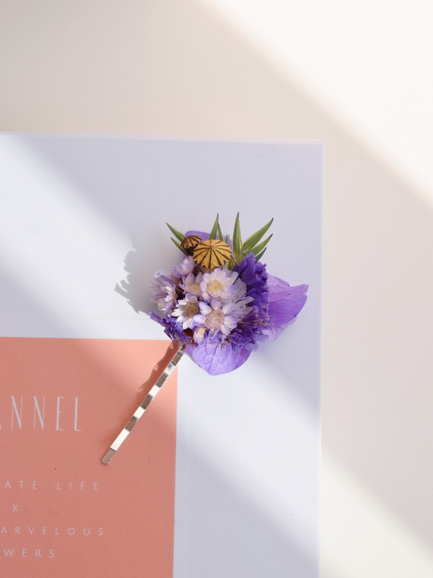 Purple rain - Haarspeld S