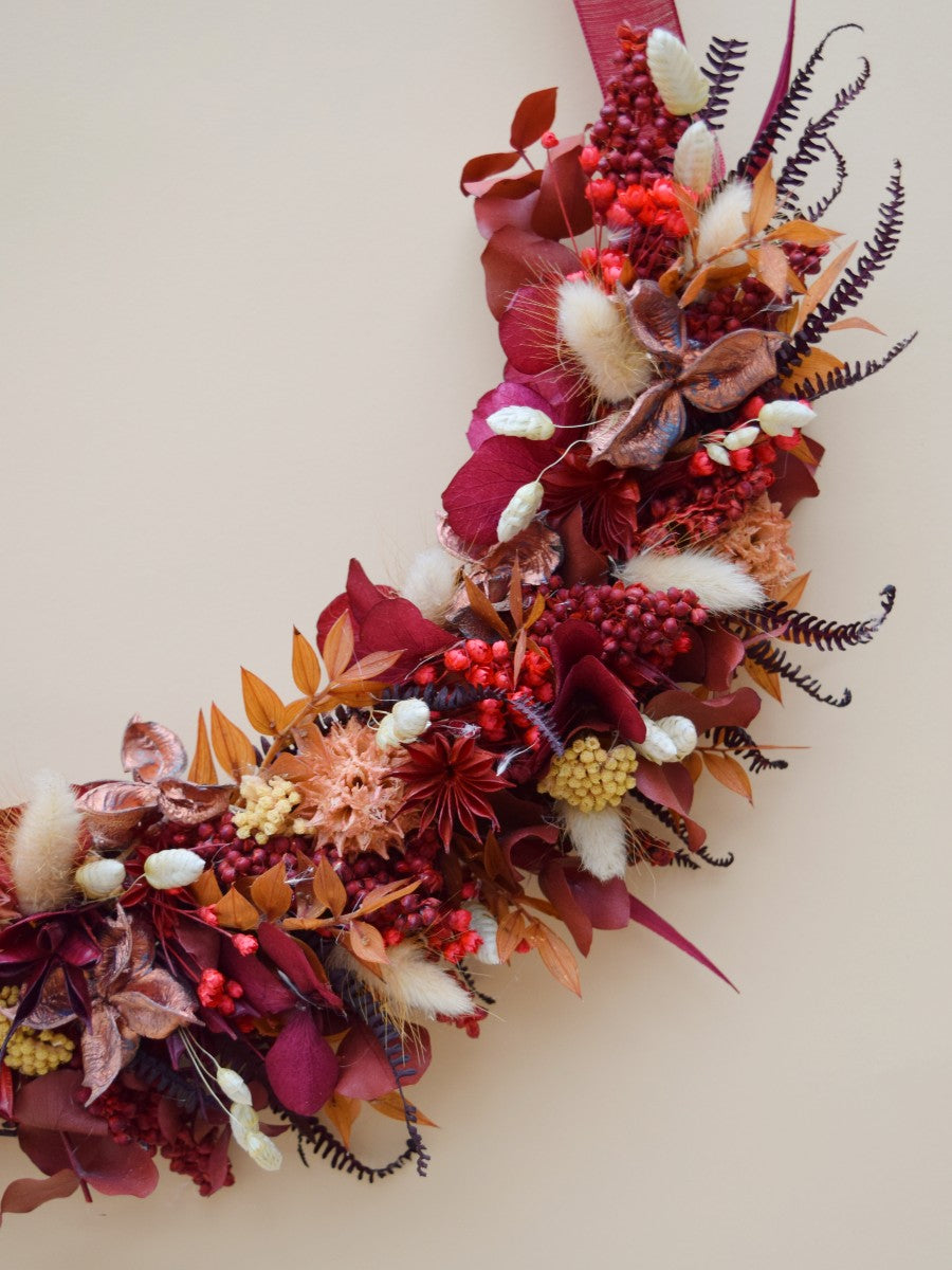 Pour my heart out - floral wreath