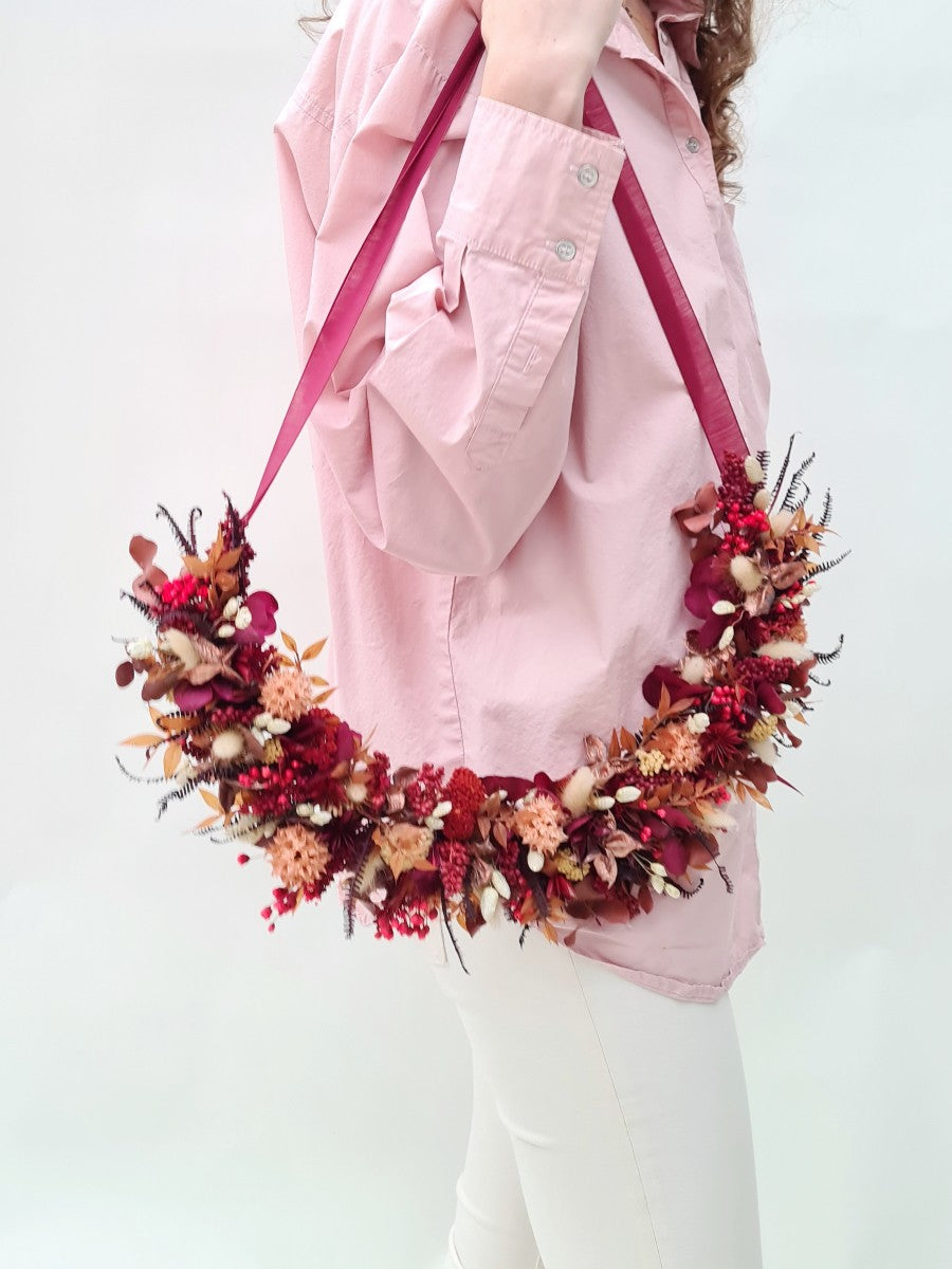 Pour my heart out - floral wreath