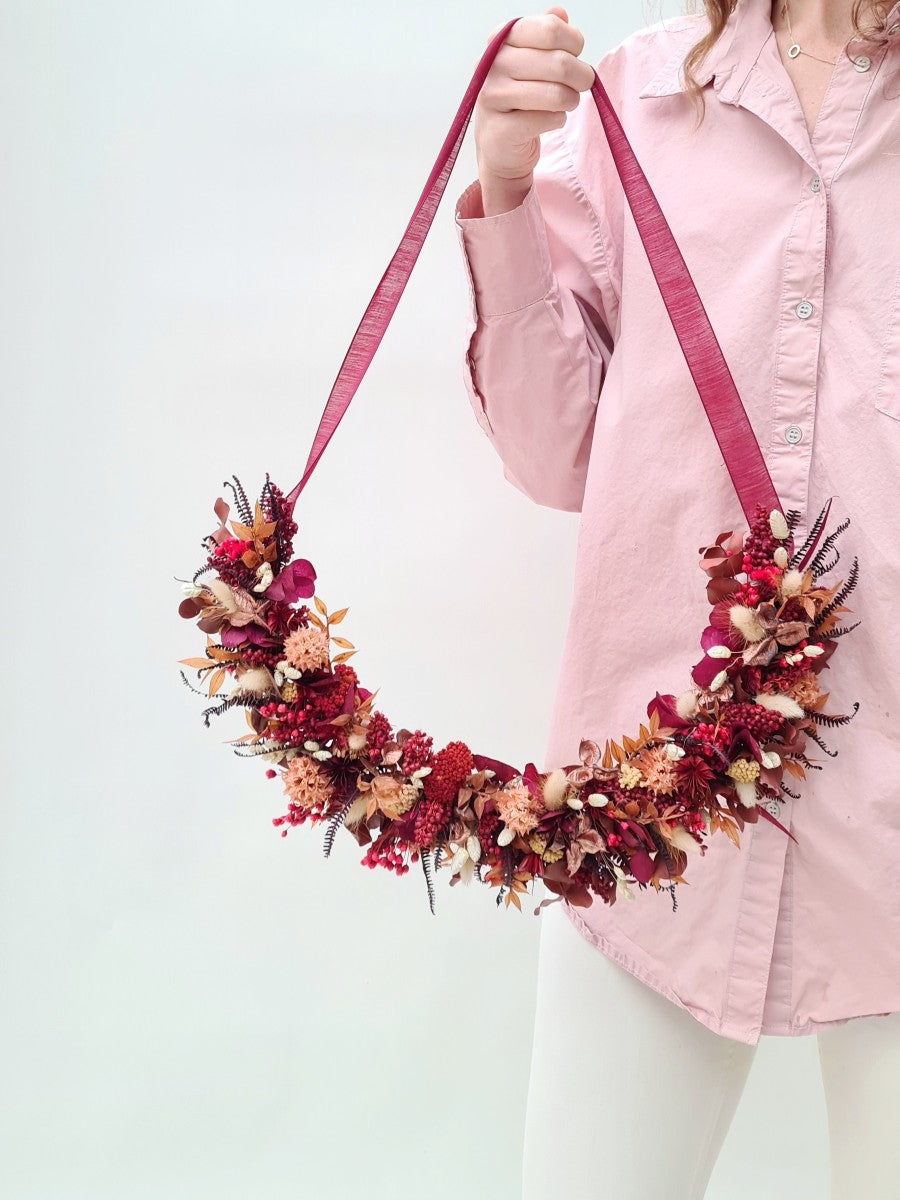 Pour my heart out - floral wreath