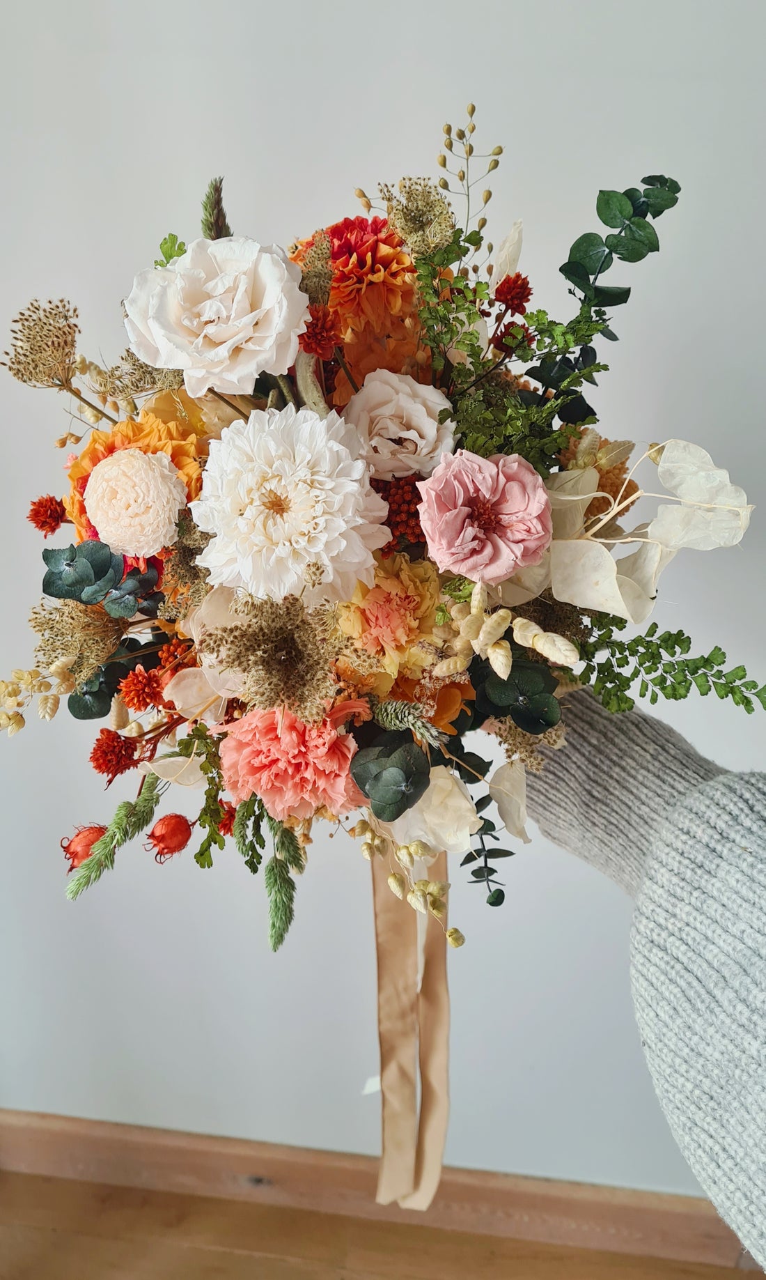 Bruidsboeket op maat - Sculptural XL
