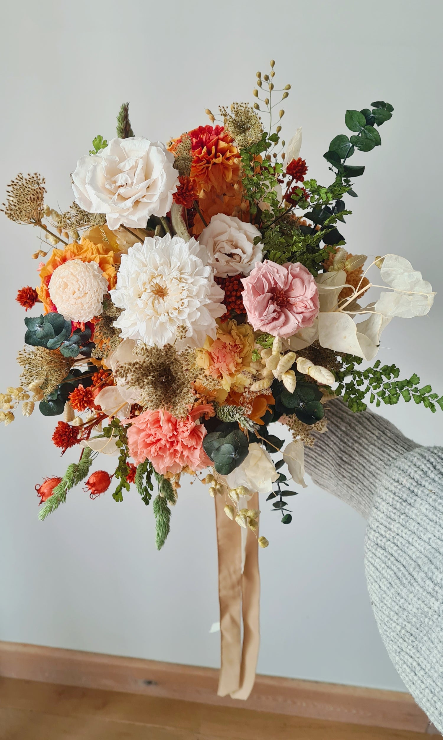 Bruidsboeket op maat - Sculptural XL