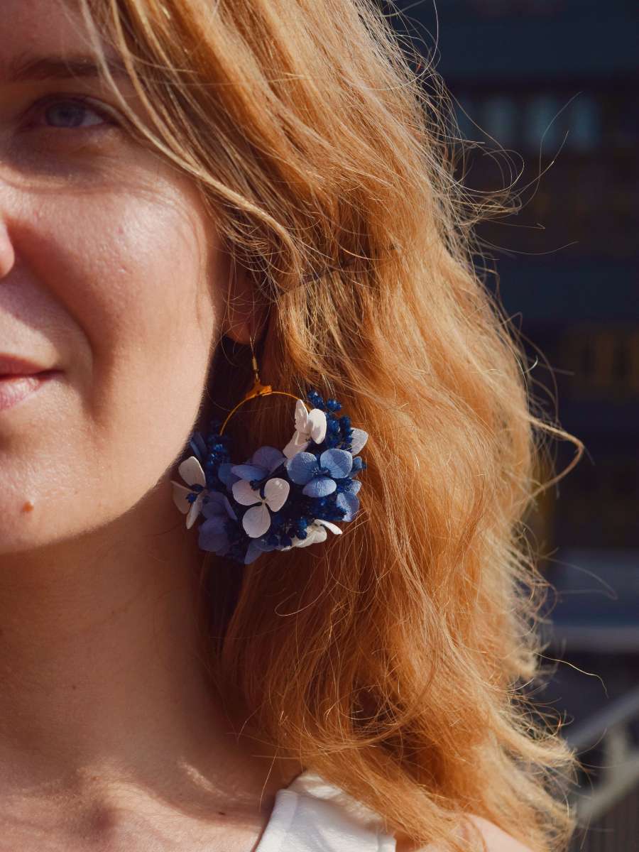 Date Night BLUE - earrings
