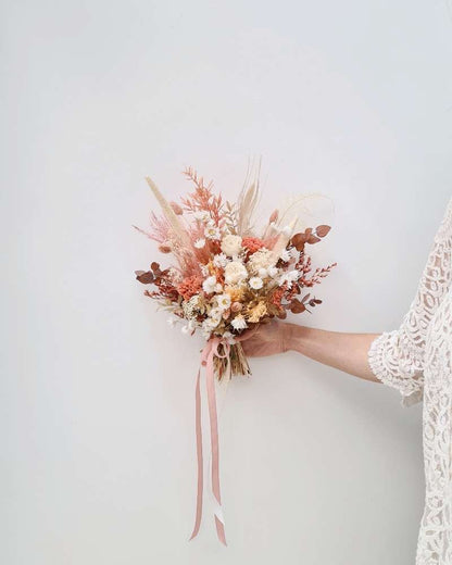 Dried bridal bouquet - Small - custom-made
