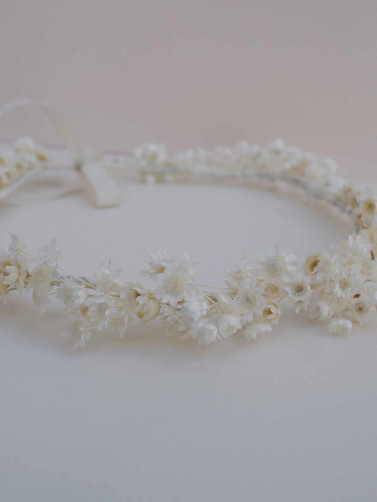 Monochrome WHITE - Flower crown