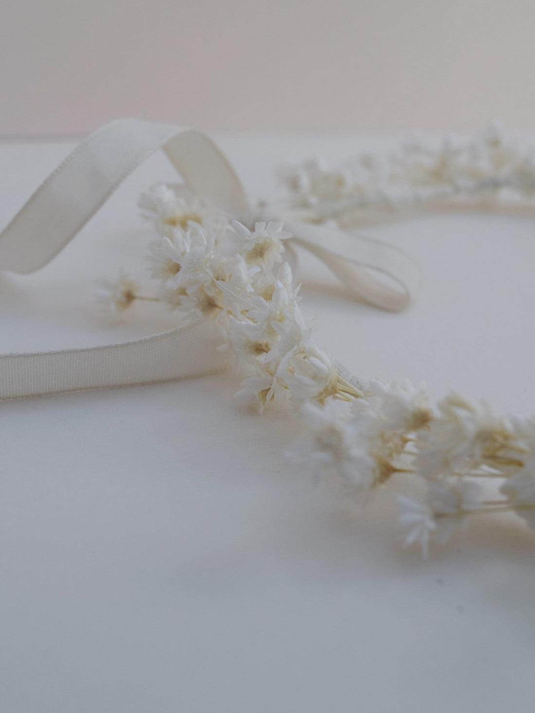 Monochrome WHITE - Flower crown