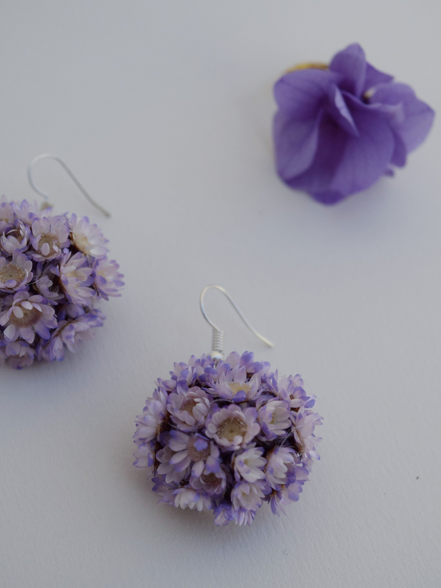 Double Scoop MAUVE - earrings