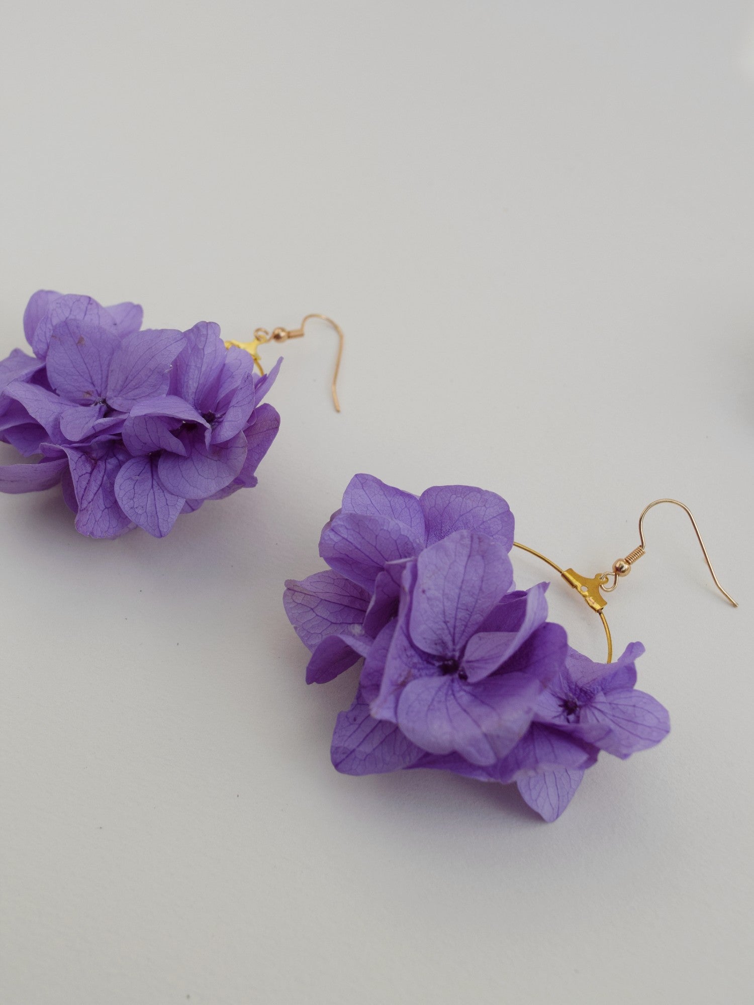 Flower Garden mauve - earrings