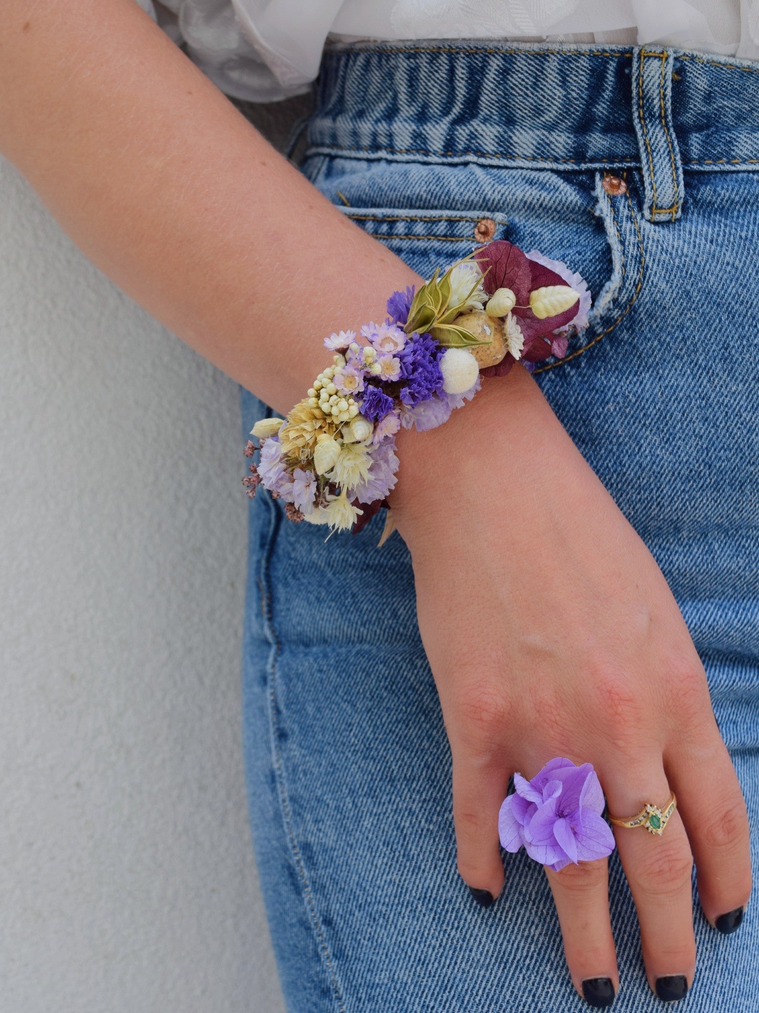 Purple rain - Wrist corsage