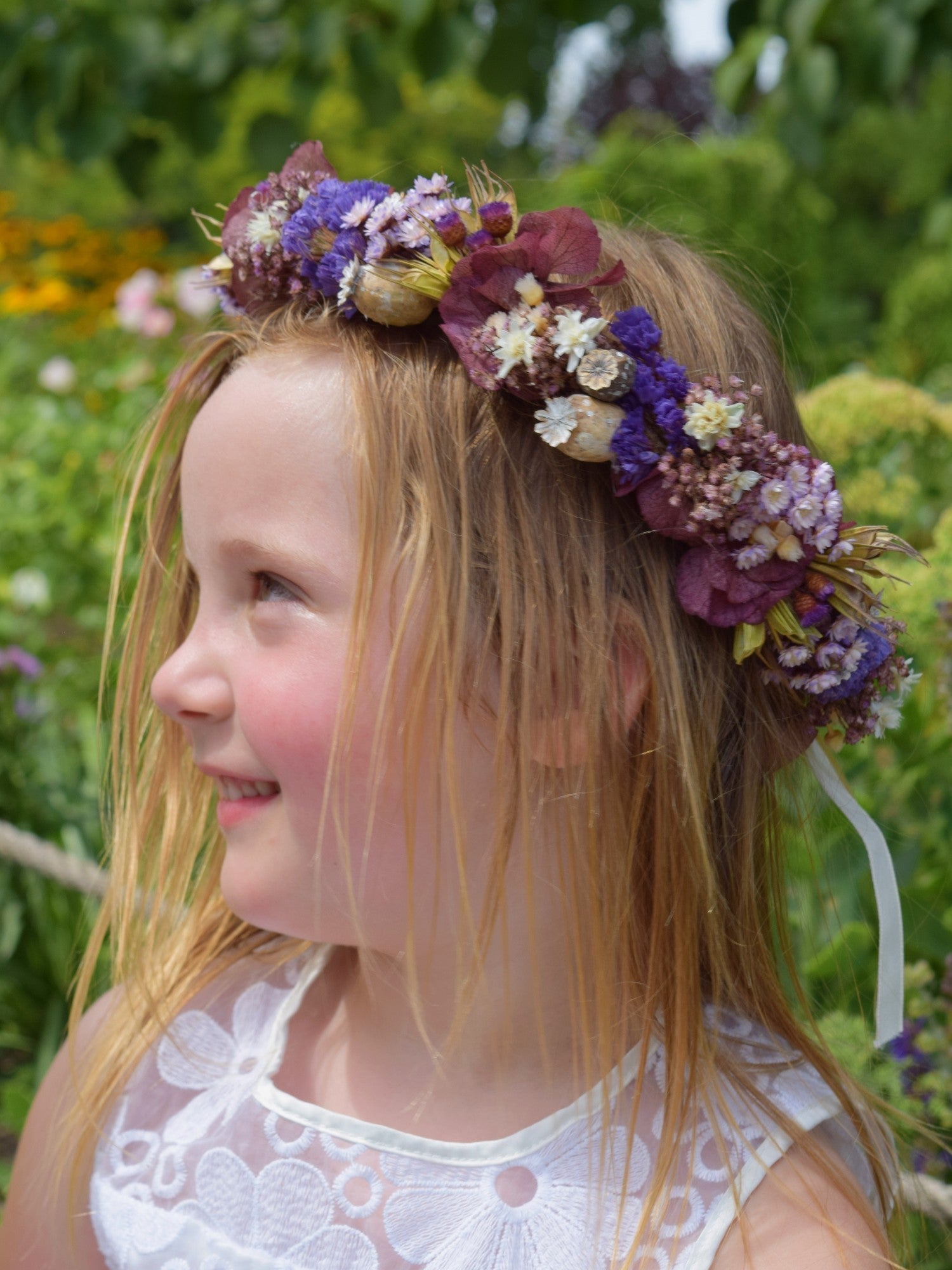 Mae - Crown of Flowers children