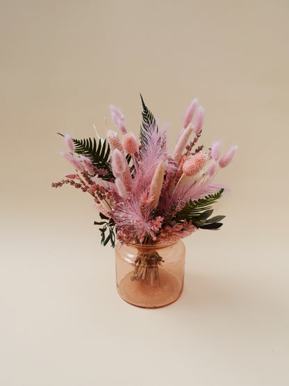 Dirty Pink vase - low