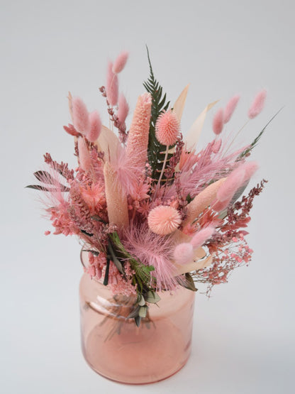 Dirty Pink vase - low